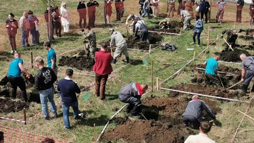 Копание могил в Новосибирске