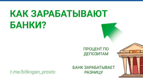 Откуда у банка деньги на то, чтобы платить мне проценты по депозитам?