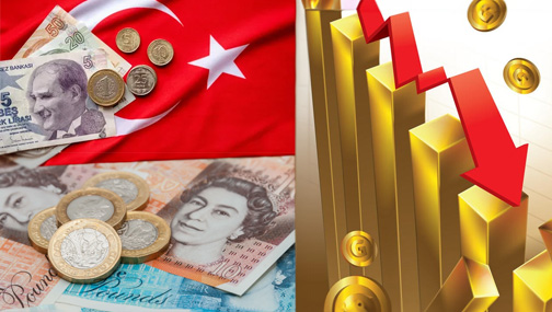 📉Падение турецкой лиры, британского фунта и золота